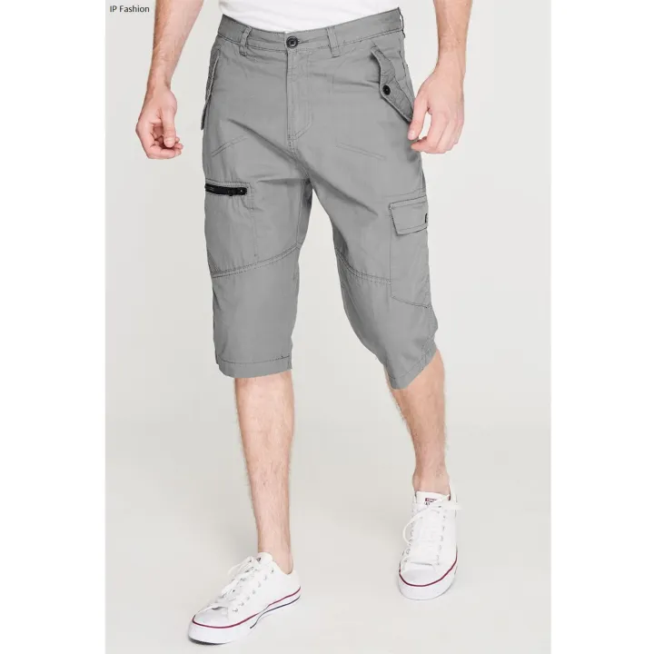 Mens%20Comfortable%20Cotton%20Cargo%20Shorts%20Half%20Pants%20-%20Image%202