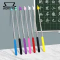 Finger Reading Stick Telescopic Stainless Steel Pointer for Presentations Teaching Lightweight Portable Handheld Presenter Stick School Education Pointer. 