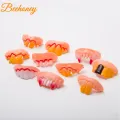 Halloween Simulation Denture Funny Soft Braces Rotten Teeth Cosplay Tricky Props. 