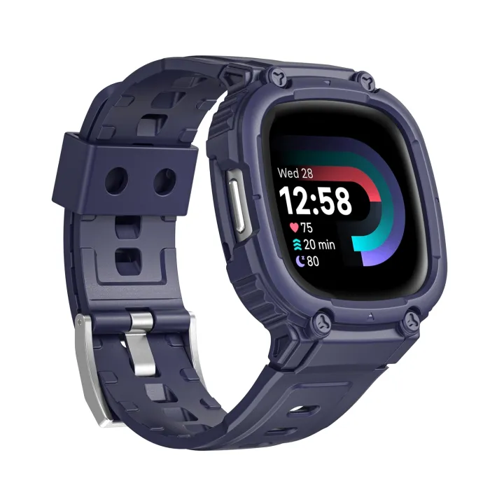 Watch%20Strap%20For%20Fitbit%20Versa%204%20/%203%20/%20Sense%202%20/%20Sense%201%20Armor%20Integrated%20TPU%20Watch%20Band%20-%20Image%202