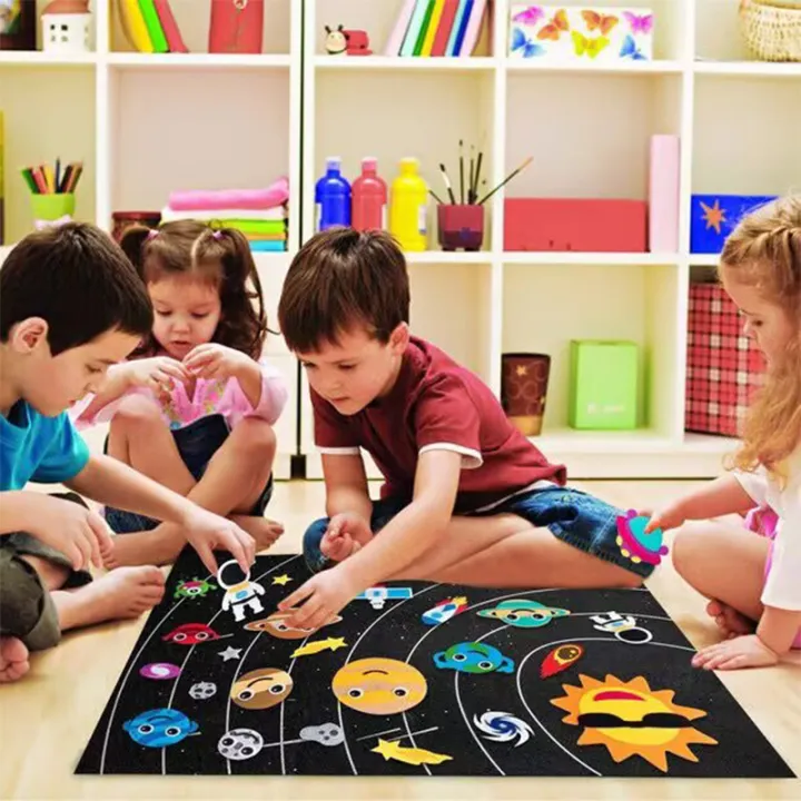 Kids%20DIY%20Felt%20Board%20Toys%20Montessori%20Story%20Board%20Ocean%20Farm%20Insect%20Animal%20Cartoon%20Pattern%20Wall%20Decoration%20Baby%20Early%20Learning%20Toy%20SnowWhite%20-%20Image%205
