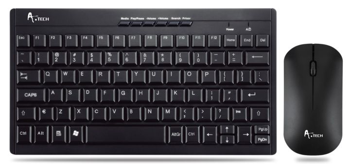 A.Tech 171 Mini Wireless Keyboard And Mouse Combo Set