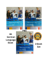 Netzwerk neu B1 German Language ( Kursbuch + Ubungsbuch + Glossar ) 3 Book Set (White Print). 