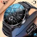 LIGE BW0382 NFC Smartwatch for Men - Heart Rate and Blood Pressure Monitor. 