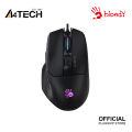 A4tech Bloody W70 Max RGB Gaming Mouse - RGB Gaming Mouse - 10000 CPI - 5 RGB Effects - 2000 Hz Report Rate - 4M Memory - Extra Fire Wheel - Black/White. 