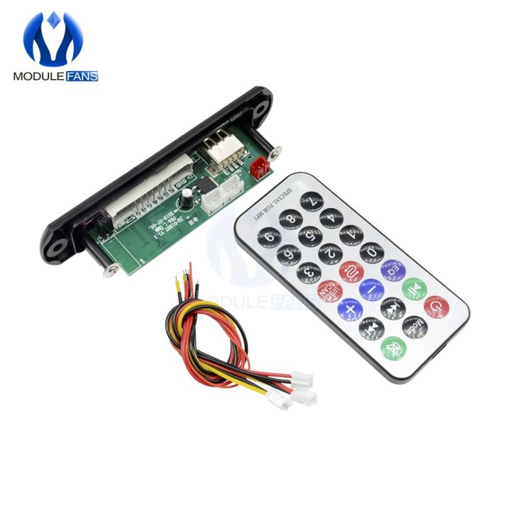 %E3%80%90Alizeker%20Mall%E3%80%91MP3%20Sound%20Card%20Decoder%20Board%20Car%2012V%20AUX%20Bluetooth%20Module%20MP3%20Player%20Remote%20Control%20USB%20FM%20Aux%20Radio%20for%20Car%20-%20Image%204