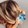 Large Flower Claw Clips 2.8 Inch Matte Big Hair Claw Clips for Women Non Slip Strong Hold Hair Accessories Cologo. 