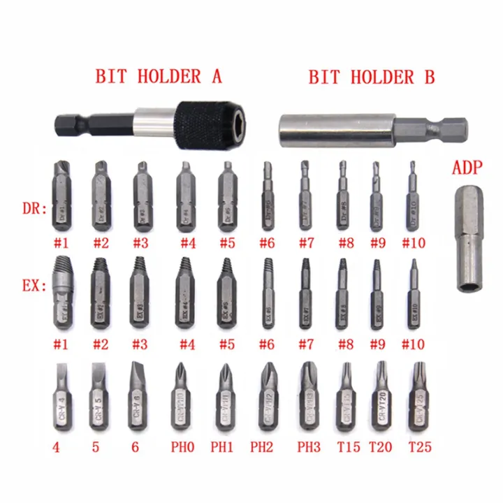 Broken%20Screw%20Extractor%20Set%20Silver%20&%20Black%2033%20Screw%20Removal%20Tool%20Sets%20Hardware%20Tools%20are%20Used%20to%20Easily%20Remove%20Broken%20Screw%20-%20Image%203