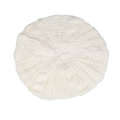 2020 Korean version new autumn and winter big bud Fried Dough Twists ball knitted hat women's wool beret.