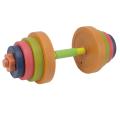 Dumbbell Toy, Kids Dumbbell Toy Exquisite Workmanship Beautiful Appearance for House. 