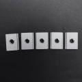 TWEXQNY-5Pcs M8 T-Track Slider Sliding Nut Aluminum Alloy T Slot Nut For Woodworking Tool Jigs Screw Slot Fastener.