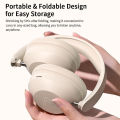 Over Ear Headphones Wireless Wired Stereo Sound Foldable Headsets Headworn Sports Earphones With Deep Bass 40mm Neodymium Driver. 