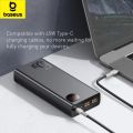 Baseus 65W Power Bank 20000mAh Portable Charging Powerbank Mobile Phone External Battery PD QC 3.0 Charger 22.5W For iphone.