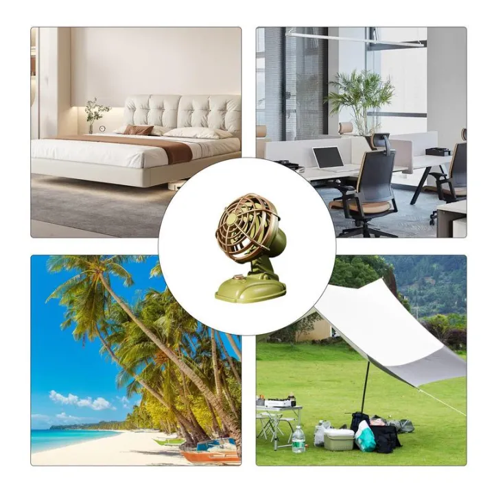 Portable%20Fan%20Portable%20Small%20Fan%20Strong%20Wind%20USB%20Rechargeable%20Ultra%20Quiet%202%20Speed%20Retro%20Table%20Fan%20For%20SUV%20RV%20Truck%20Home%20Desktop%20-%20Image%204
