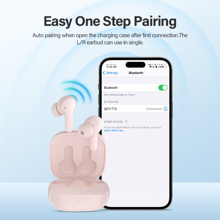 QCY%20T13%20True%20Wireless%20Earbuds%20Bluetooth%205.1%20Earphones%207.2mm%20Drivers%20with%20Big%20Bass%2040H%20Long%20Playtime%20Fast%20Charge%20Water-Resistant%20-%20Image%205