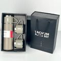 500ML 304 Stainless Steel Vacuum Insulated Bottle Gift Set Office Business Style Coffee Mug Thermos Bottle Portable Flask Carafe. 