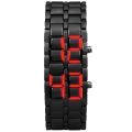(New) (new) led lava watches mens binary plastic bracelet watch LED digital watches for men women Reloj Mujer womenwristwatch.