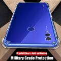 lthmy for Huawei Honor 8X Max 7.12 inch ARE-L22HN Soft Gel Jelly Case Transparent Full Protective Anti-Scratch Resistant Back Cover Skin. 