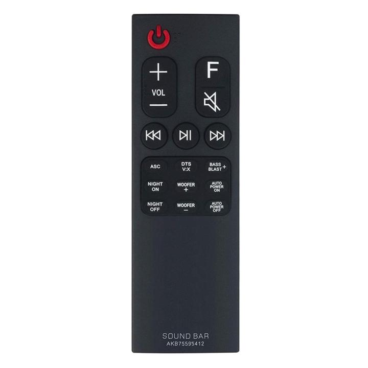 AKB75595412 Remote Control Sound Bar Remote Control SK5 Remote Control for LG Sound Bar SK5 SK5Y SL5Y SL6Y SN6Y