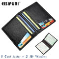 Super Slim Card Holder Leather Mini ID Credit Card Wallet Rfid Purse Thin Small Minimalist Travel Wallet for Men Women. 