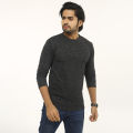 Multicolor Color Terry Cotton Full Sleeve T-Shirt For Men. 