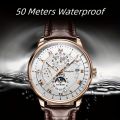 Men's Business Waterproof Quartz Wrist Watch. 