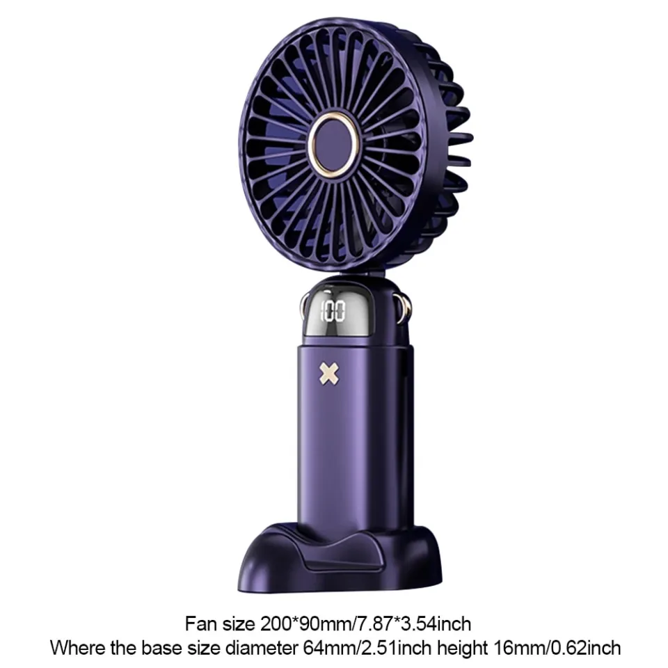 Electric Portable Handheld 3000/6000mAh Rechargeable Air Cooler