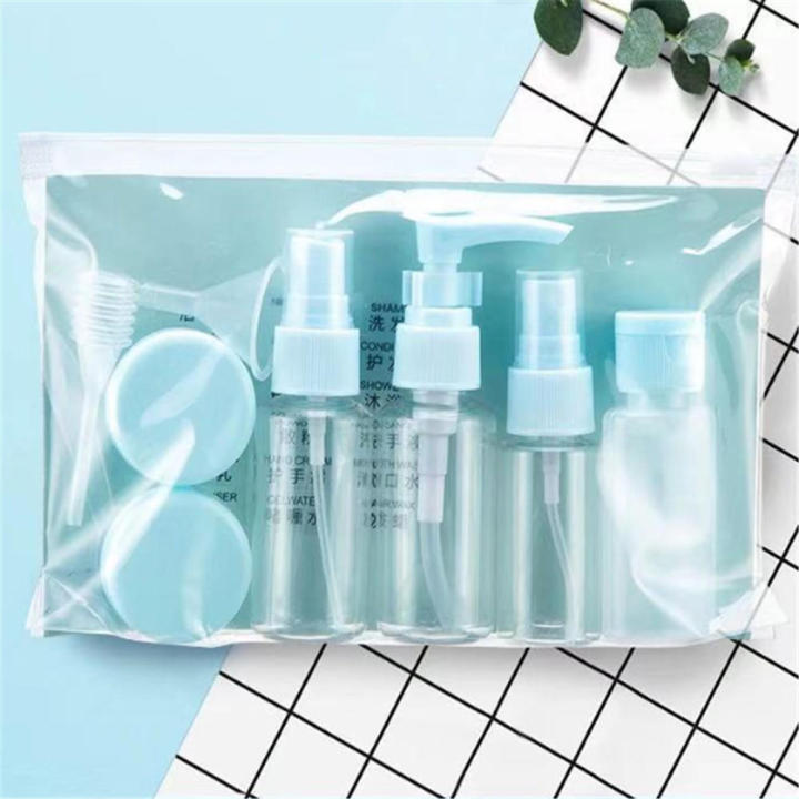 11pcs%20set%20Travel%20bottles%20durable%20portable%20containers%20Refillable%20containers%20compact%20reusable%20Travel%20kit%20for%20tsa-approved%20-%20Image%203