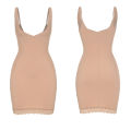 Shapewear Slip Dress for Women Tummy Control Camisole Full Slip Under Dress with Lace Seamless Slimming Body Shaper Long Cami.