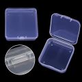 Small Clear Plastic Beads Storage Containers Box with Hinged Lid for Accessories,Crafts,Learning Supplies,Screws,Drills. 