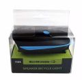 Bicycle Light and Horn waterproof Rechargeable 2 in ona Light and Horn ( many other color).