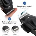 Hiena HYN-212 Electric Hair Clipper UBS Rechargeable Cordless Beard Trimmer Men Powerful Electric Hair Clipper Trimming Tool.