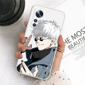 Phone Case For IPhone 14 15 13 12 11 Pro Max Mini X Xr Xs Max 7 8 6 6s Plus Back Cover Cartoon Cute Japan Jujutsu Kaisen Gojo Satoru Cool Couple Fashion Camera Protective Silicone Shockproof Cover Soft. 