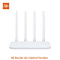 Mi WIFI Router 4C Easy Setup 64 RAM 2.4G 300Mbps 4 Antennas Wireless Routers Global Version. 