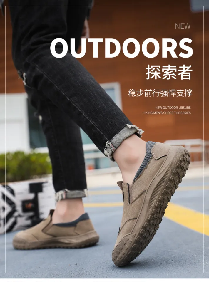 Amazon cross-border men's shoes spring and autumn low-top thick