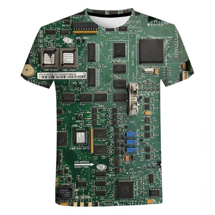 Circuit%20Board%203D%20Printed%20T%20Shirt%20Men%20Women%20Summer%20Casual%20Electronic%20CShort%20Sleeve%20Harajuku%20Streetwear%20Oversized%20T-shirt%20-%20Image%204