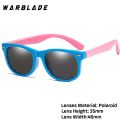 WarBlade Fashion Kids Sunglasses Children Polarized Sun Glasses Boys Girls Glasses Silicone Safety Baby Shades UV400 Eyewear.