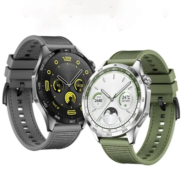 22mm%20Nylon%20Strap%20For%20Huawei%20Watch%20GT%204%2046MM%20Official%20Sports%20Silicone%20Wristband%20Bracelet%20Huawei%20Watch%20GT4%20Smart%20Watch%20Accessories%20-%20Image%206