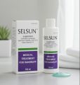 International UK Product Selsun Suspension shampoo containing selenium sulfide 2.5% w/v ketoconazole 1% -150ml. 