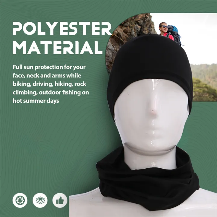 UV%20Protection%20Neck%20Gaiter%20Face%20Cover%20Ice%20Silk%20Cooling%20Arm%20Sleeves%20Skull%20Cap%20Set%20for%20Women%20Men%20Cycling%20Hiking%20-%20Image%209