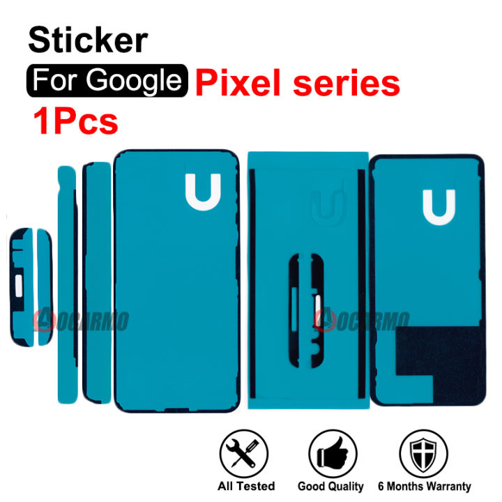 Pixelated Goggle Sticker Fullset Sticker For Google Pixel 3 4 XL 3xl 4XL 5 5A 4A 4G 5G Front LCD ...