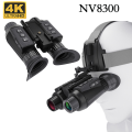 NV8300 Super Light HD 36MP 3D Binoculars Telescope 8X Digital Zoom 300M 7 levels Infrared Night Vision Camera for Hunting.
