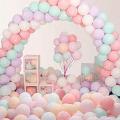 Pastel Balloon - 100 Pcs 10 inches Assorted Pastel Balloons for Birthday Baby Shower Party Decorations. 