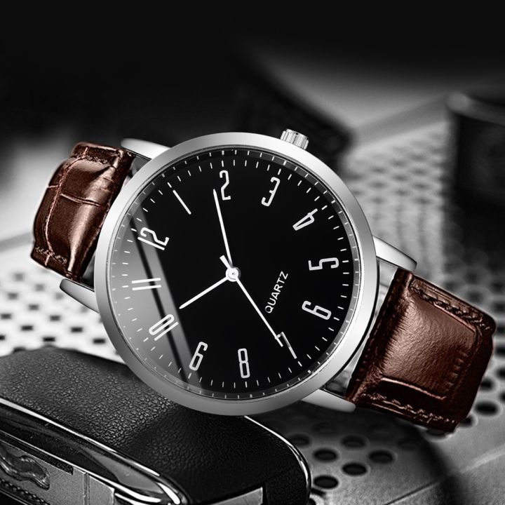 Fashion%20Arabic%20Dial%20Men's%20Watches%20Bracelet%20Set%20Casual%20Leather%20Band%20Analog%20Quartz%20Man%20Watch%20(without%20box)%20-%20Image%207