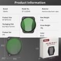 STARTRC 6-Pack Filters Set Lens Filter Kit - black.
