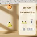 Self Study Badminton Trainer Portable Practice Robot Shuttlecock Professional Training Indoor Home Tools Rebound Badminton P7w5.