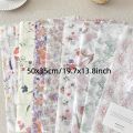 RHS Online 10PCS Floral Sydney Paper Flower Wrapping Paper Gift Wrapping Cake Bouquet Inner DIY Wrapper.