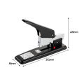 Manual Desktop Stapler 200 Sheets Heavy Duty Stapler Portable Metal Binding Stationery Effortless Stapler for Office Dormitory minghao. 