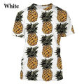 Fruit 3D printed T shirt fashion orange pineapple Men's Women's T-shirt hip-hop casual short-sleeved tshirt tees tops apparel. 