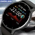 GWENLAND 2023 New Smart Watch Men Full Touch Screen Sport Fitness Watch IP67 Waterproof Wireless For Android Smartwatch Men box. 